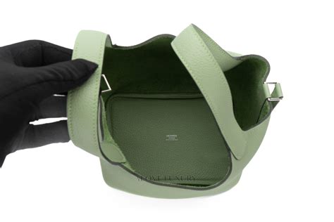 hermes vert criquet picotin|Hermes greens clothing.